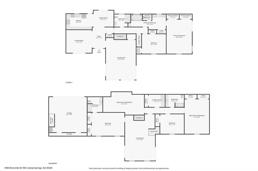 Combined Floor Plans Combined Floor Plans