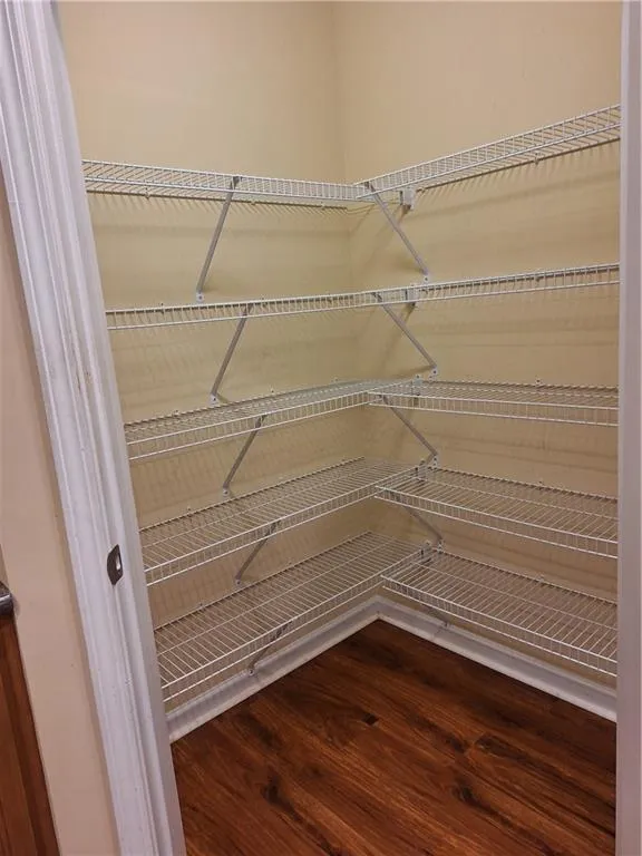 Roomy and conveniently-located Walk-In Pantry!