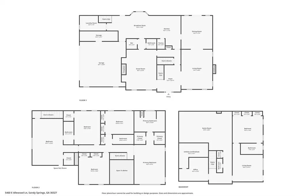 5460 E Idlewood Lane, Atlanta, Georgia 30327, 6 Bedrooms Bedrooms, ,4 BathroomsBathrooms,Residential,For Sale,5460 E Idlewood Lane,7733561
