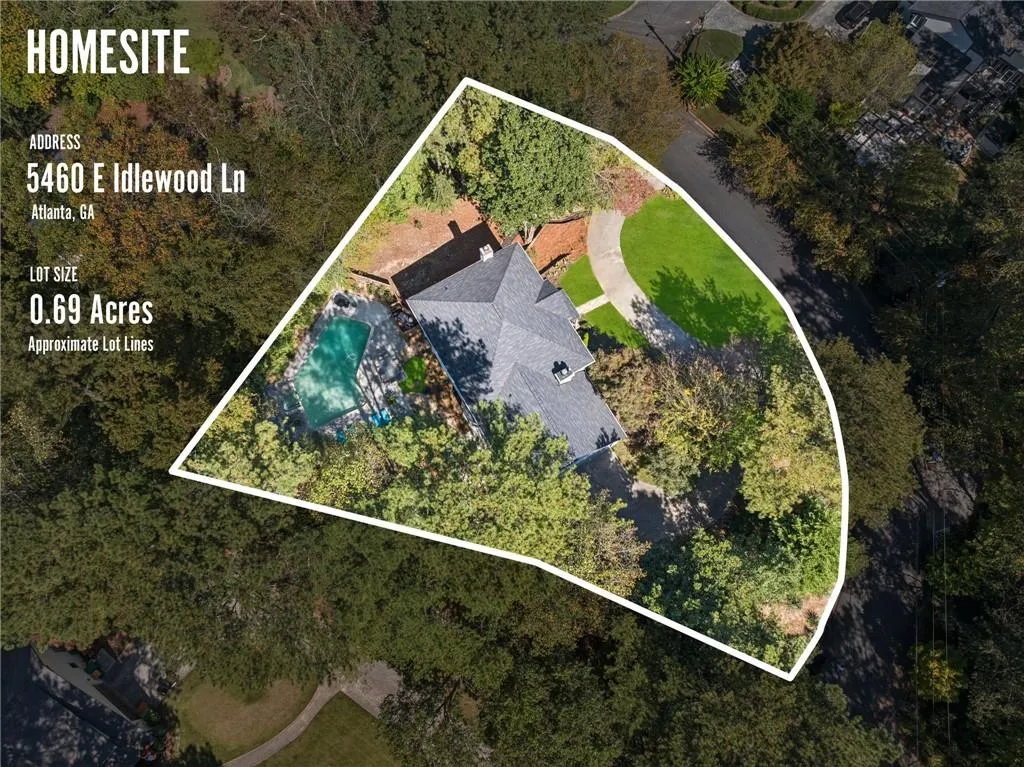 5460 E Idlewood Lane, Atlanta, Georgia 30327, 6 Bedrooms Bedrooms, ,4 BathroomsBathrooms,Residential,For Sale,5460 E Idlewood Lane,7733561