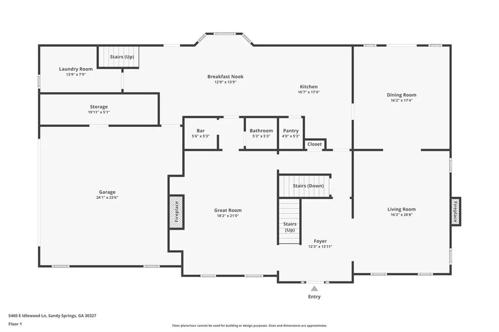 5460 E Idlewood Lane, Atlanta, Georgia 30327, 6 Bedrooms Bedrooms, ,4 BathroomsBathrooms,Residential,For Sale,5460 E Idlewood Lane,7733561