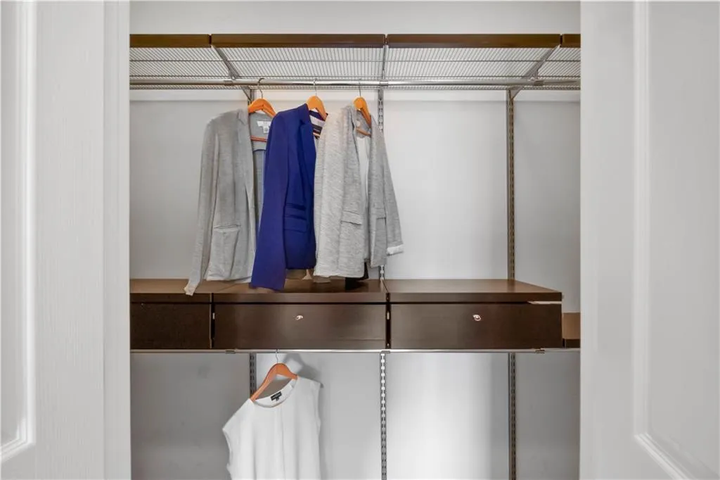 View of closet