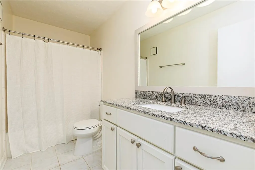 Updated primary bathroom