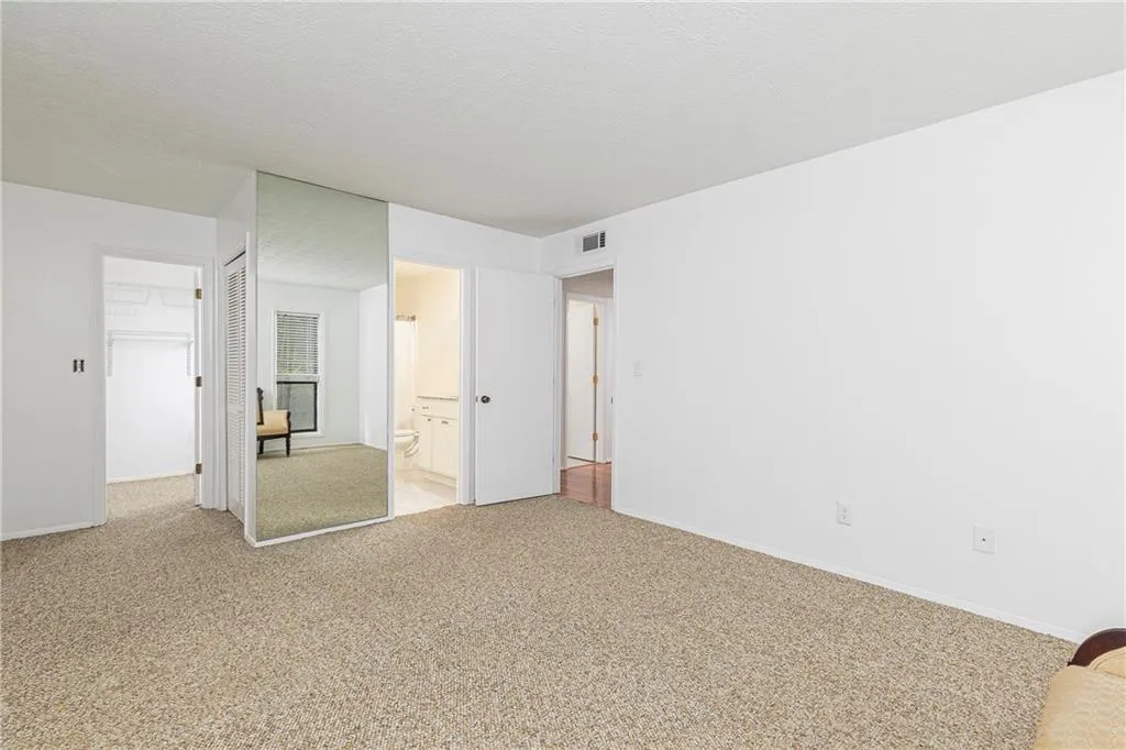 Primary bedroom is huge
