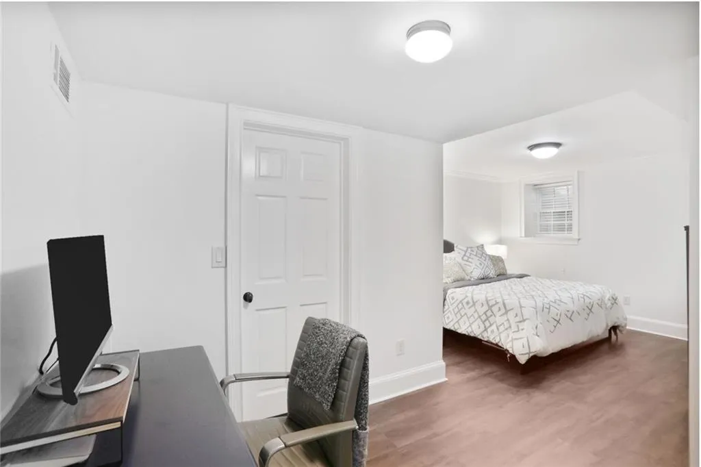 basement bedroom