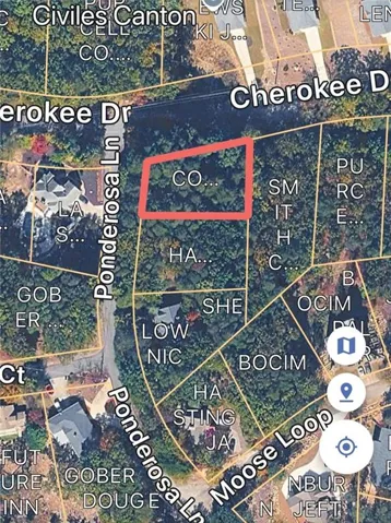 Beautifully Wooded Corner Lot
