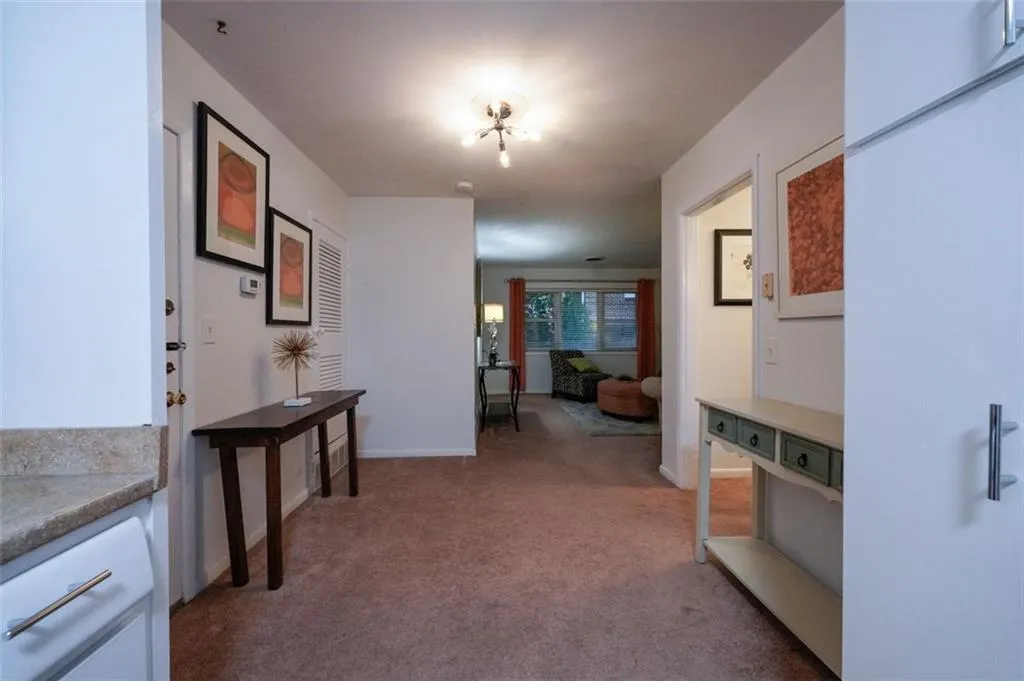 view of great room from kitchen.