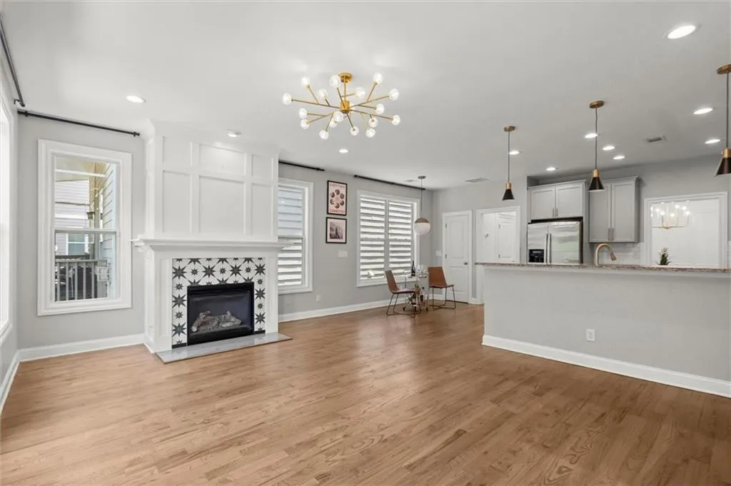 Fireplace in Living Room