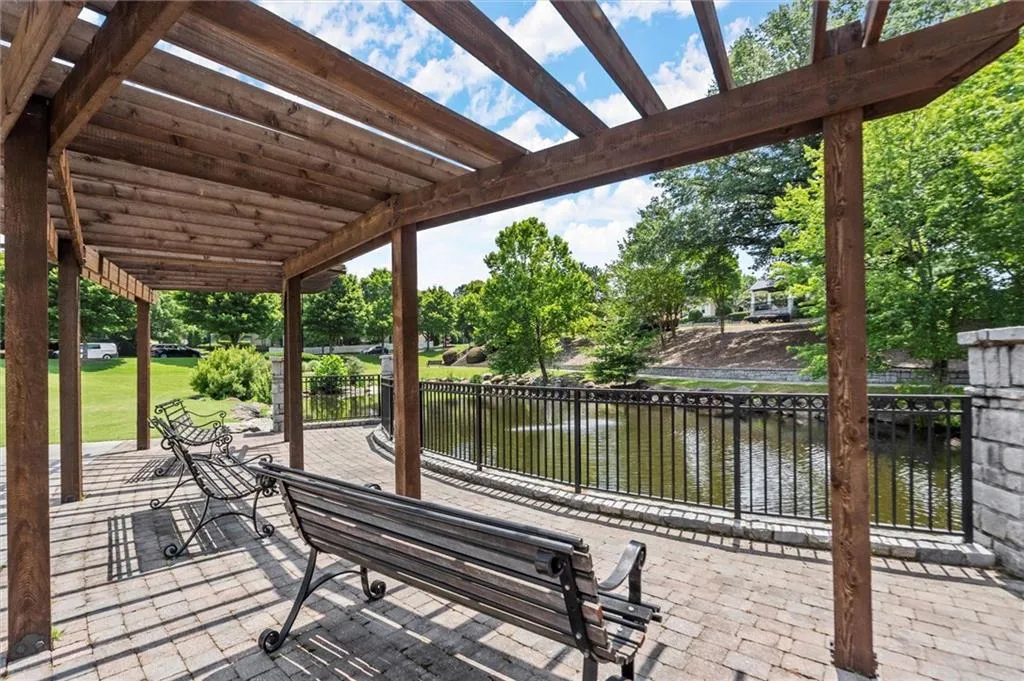 Benches by the Lake.
