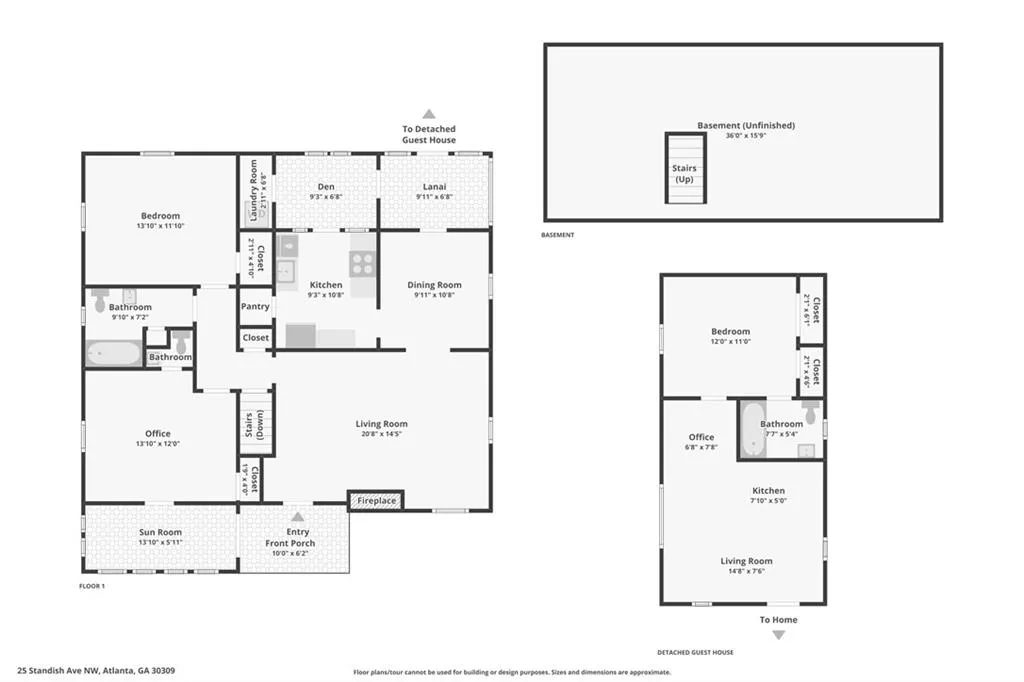 For Main Home & Carriage House
