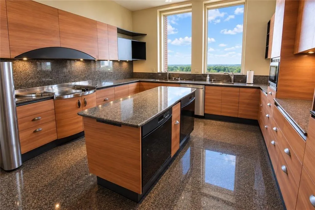 Kitchen faces North