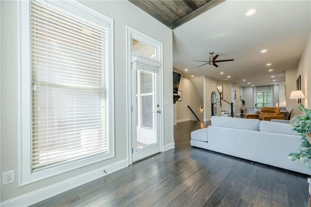Sitting room off great room