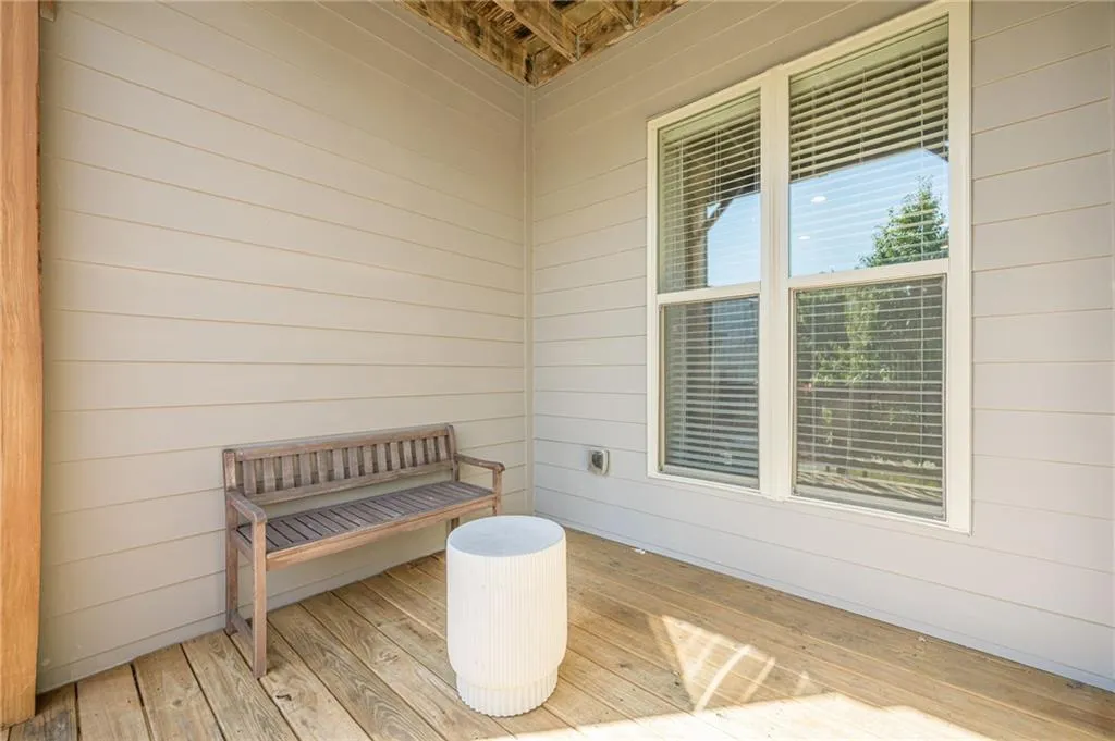 Deck off great room