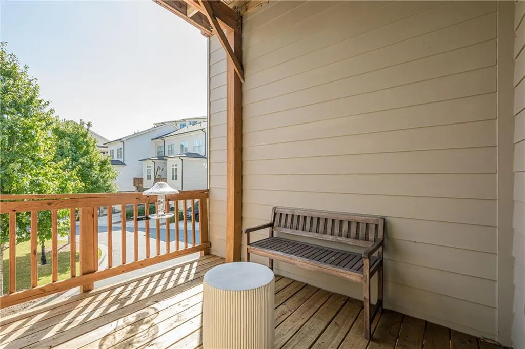 Deck off great room