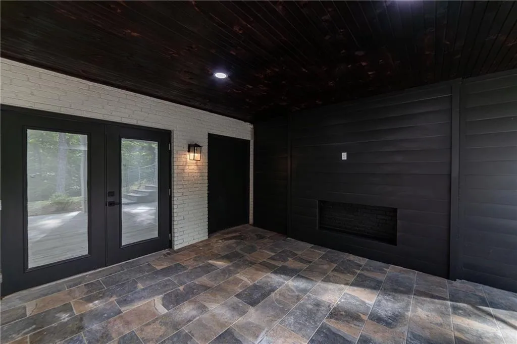 View of patio / terrace featuring french doors