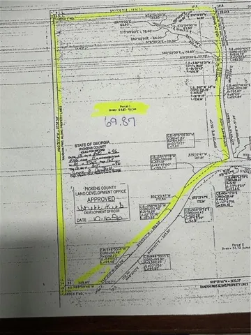 Survey map / technical document