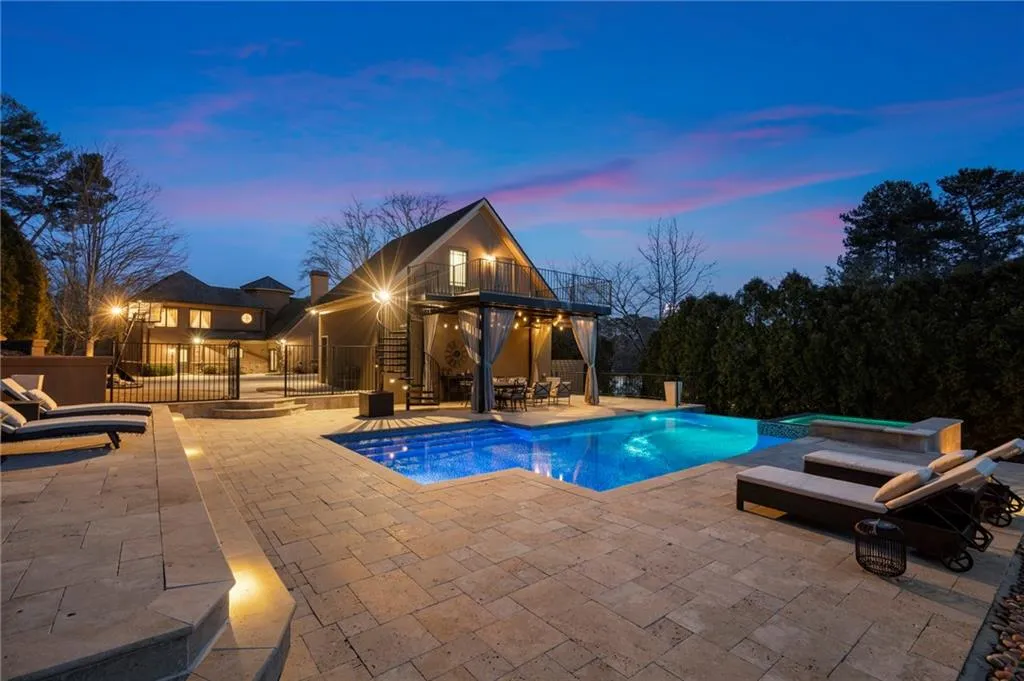 Pool, spa and entertaining areas completed in 2015.