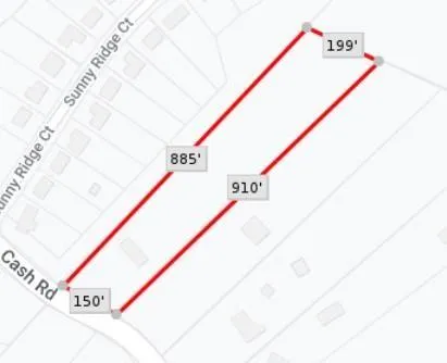 Map / location of property area