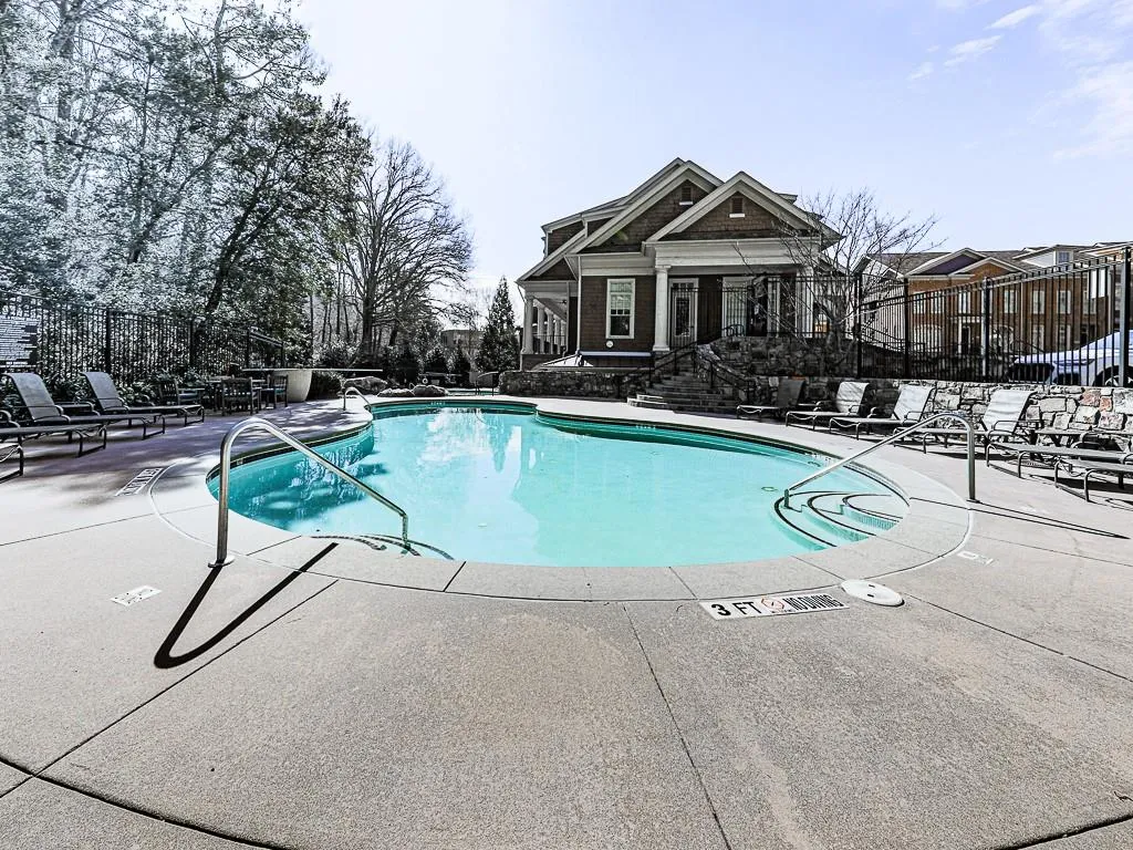 Community has two salt water pools.