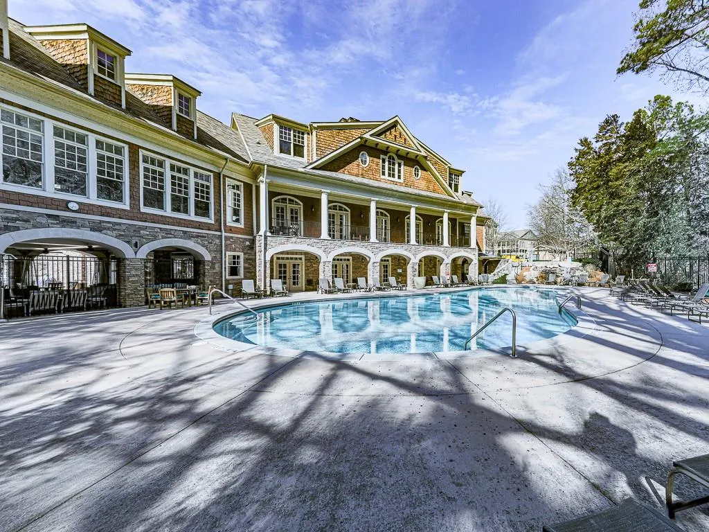 Community has two salt water pools.