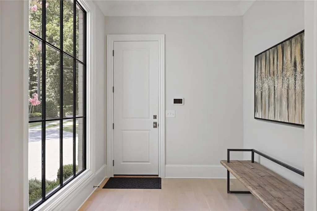 side entry from garage
