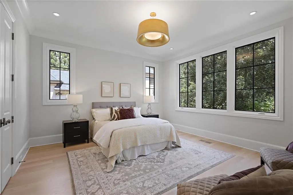guest bedroom on main level