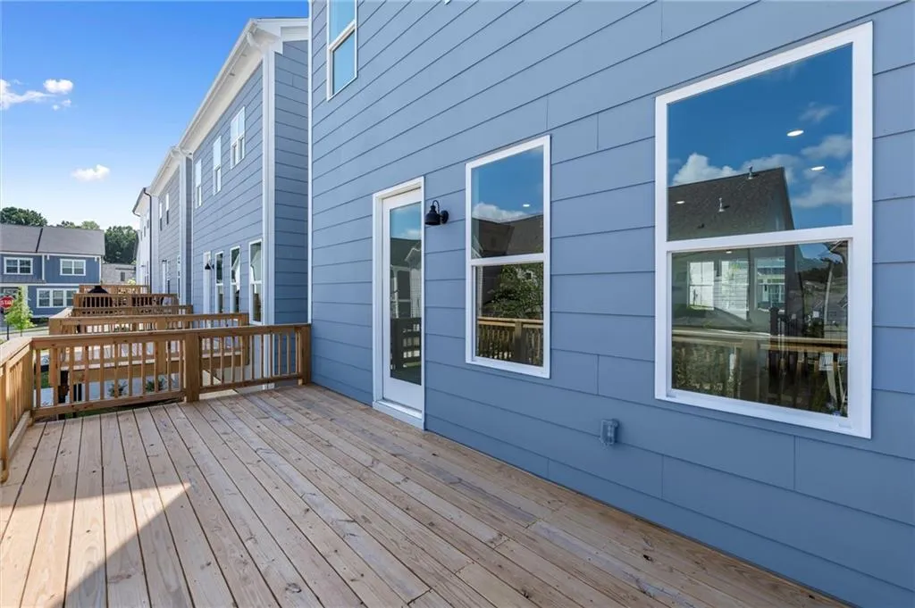View of deck