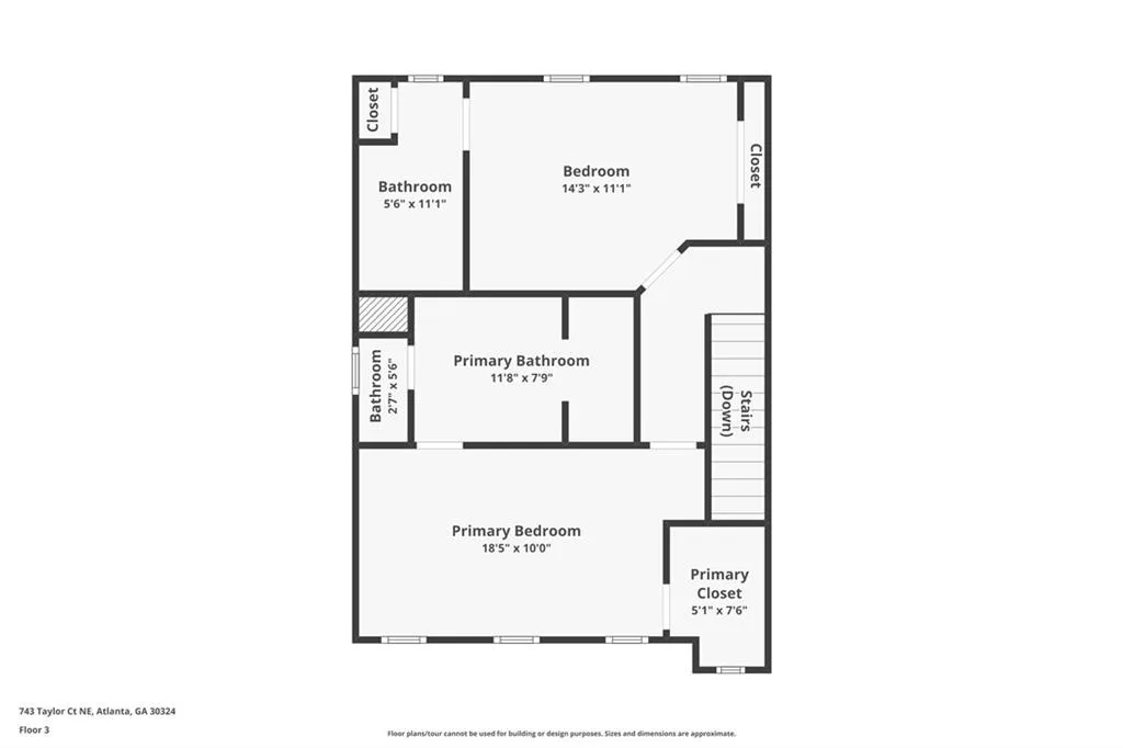 743 Taylor Court, Atlanta, Georgia 30324, 2 Bedrooms Bedrooms, 0 ,2 BathroomsBathrooms,Residential,For Sale,743 Taylor Court,7712317