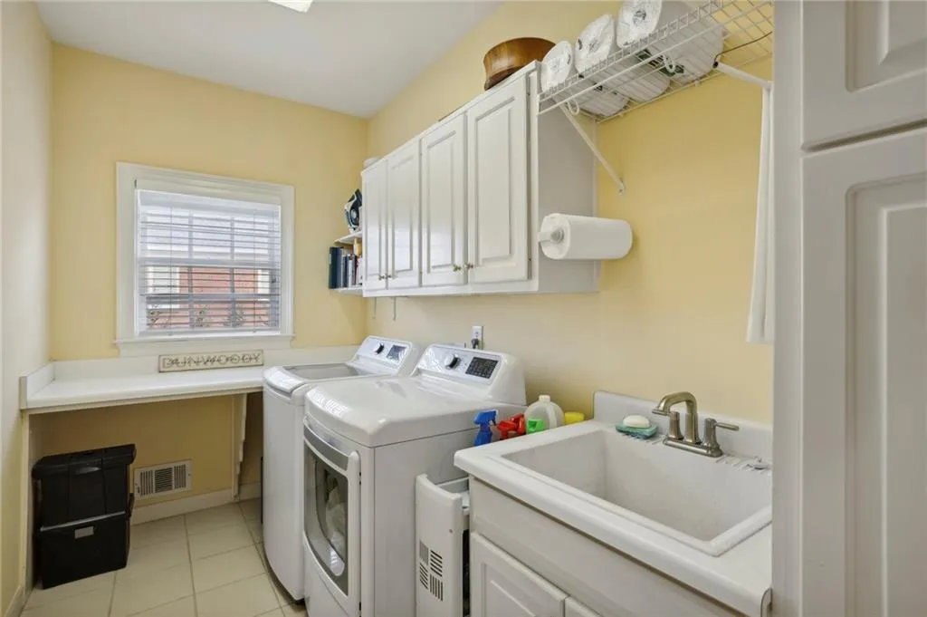 Ideal main floor laundry room