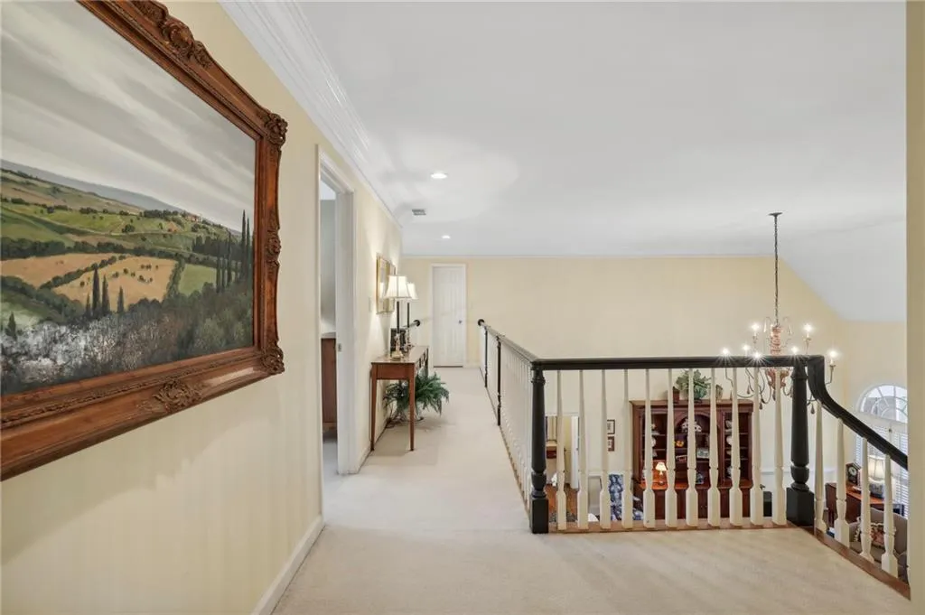 Upstairs landing