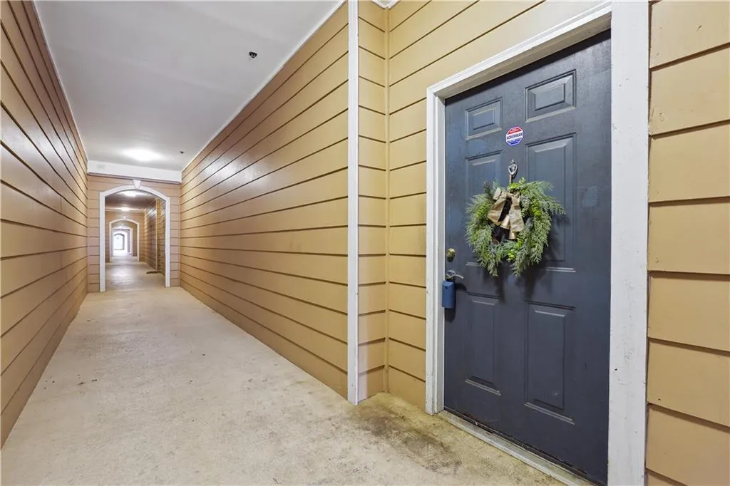 View of exterior entry