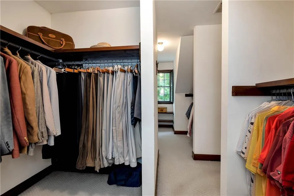 Primary Suite Walk in closet