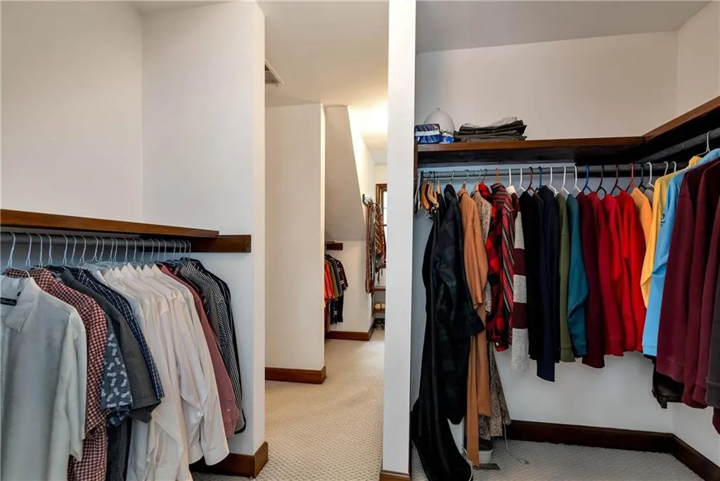 Spacious Primary Suite walk in  Closet
