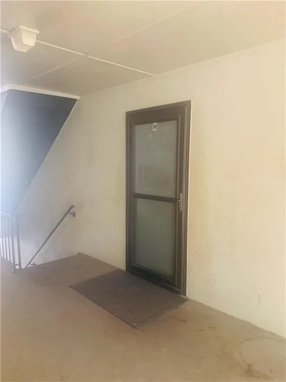 View of exterior entry