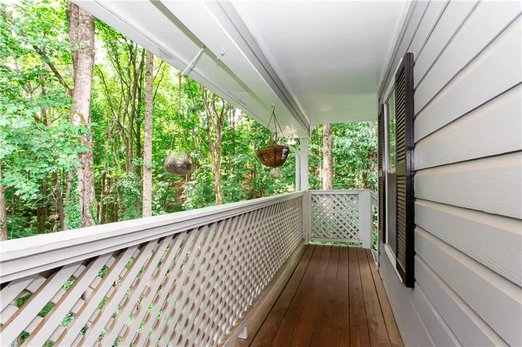 Hallway to the Property