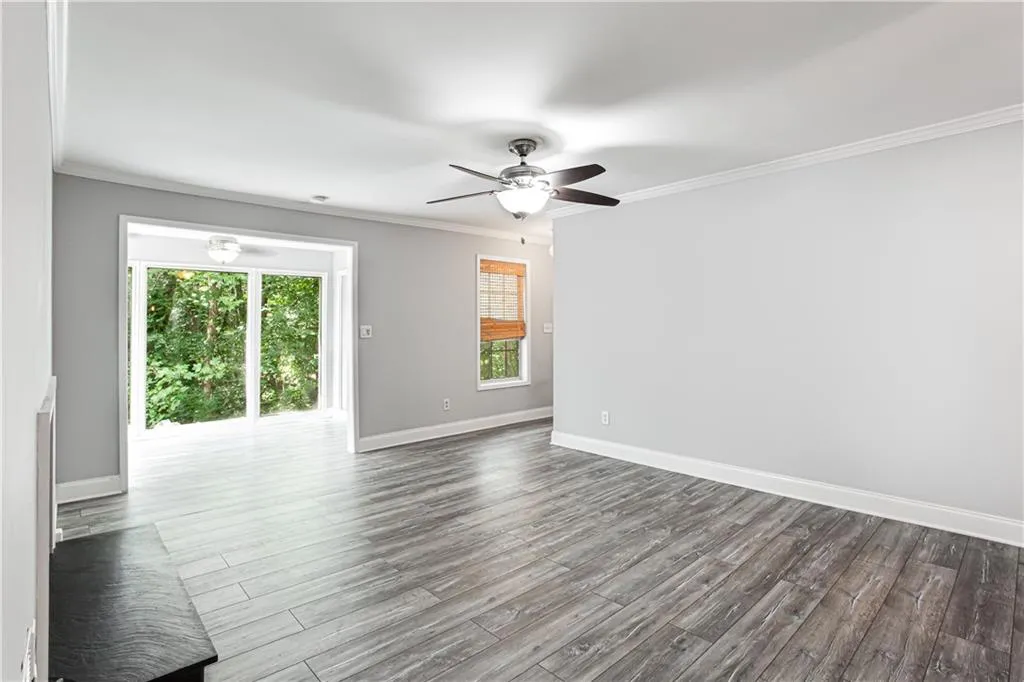 Living Area overlooking Sun Room