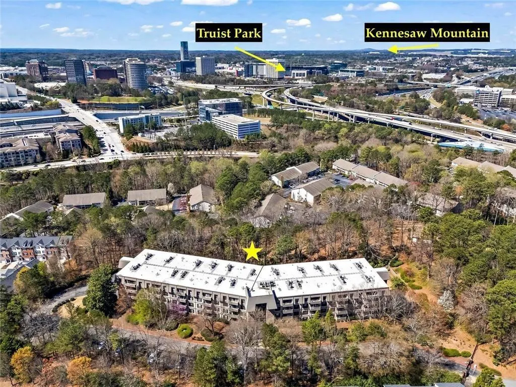 Enjoy unbeatable access to entertainment, dining, and green space—and walking distance to  Truist Park