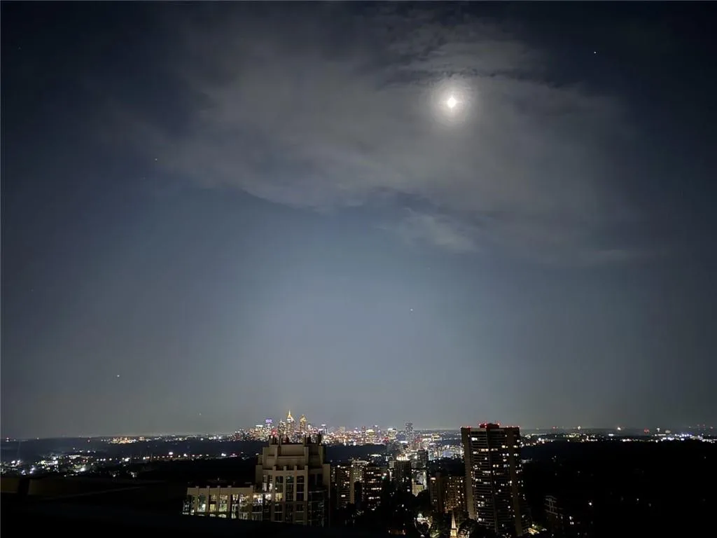 View from Breakfast Deck at Night