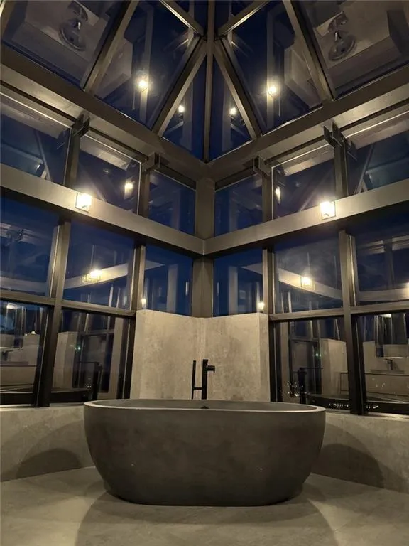 Bath at Night