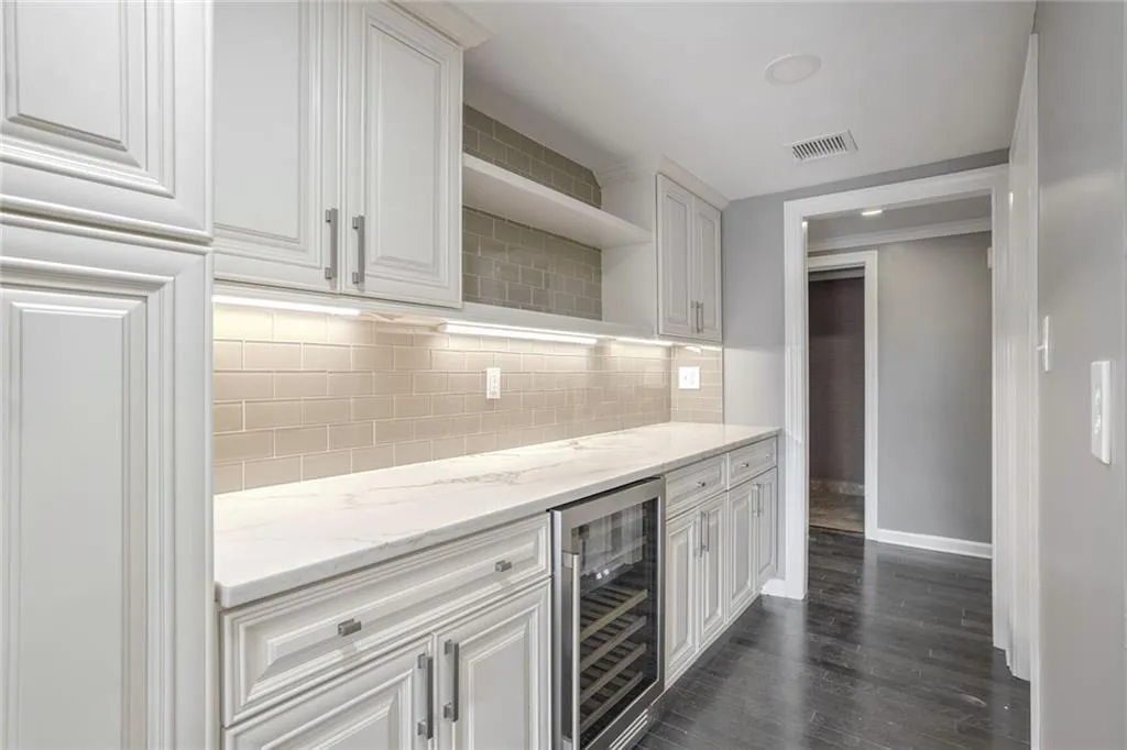 Completely Renovated Kitchen with tons of storage and counter space Perfect for Entertaining!