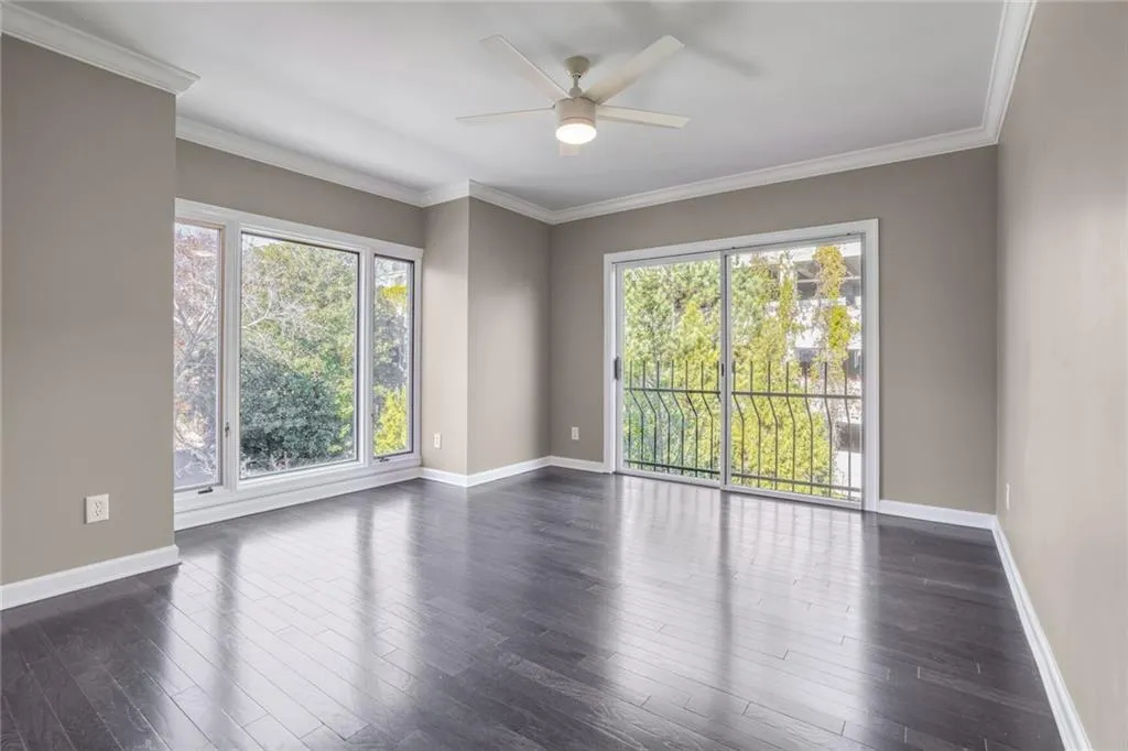 1 of 2 Primary Suites, Tons of Natural Light and big enough for a king size bed.