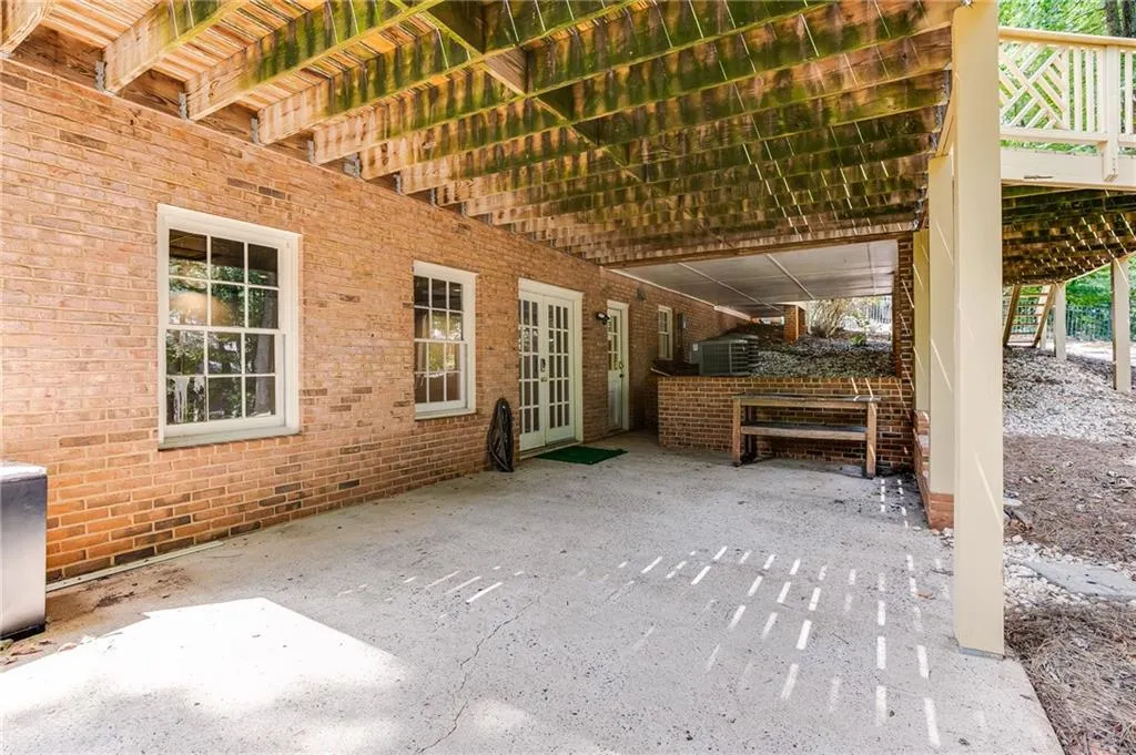 View of patio / terrace with french doors