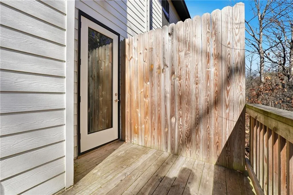 Entrance to property