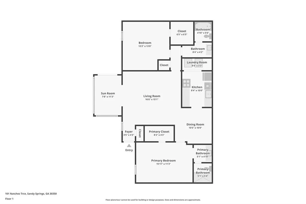 101 Natchez Trace, Atlanta, Georgia 30350, 2 Bedrooms Bedrooms, ,2 BathroomsBathrooms,Residential,Sold,101 Natchez Trace,7538211