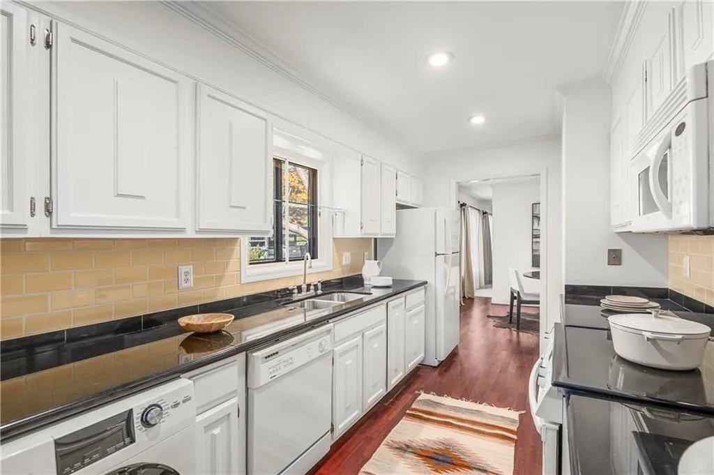 25 Forrest Place~ An alternate view of the Kitchen
