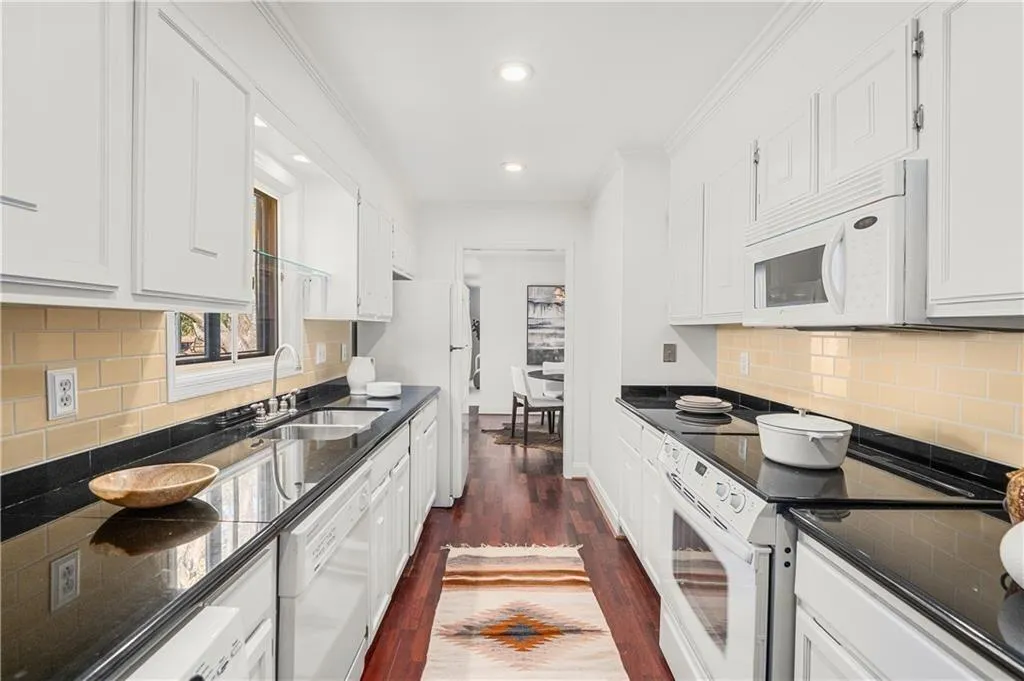 25 Forrest Place~ An alternate view of the Kitchen