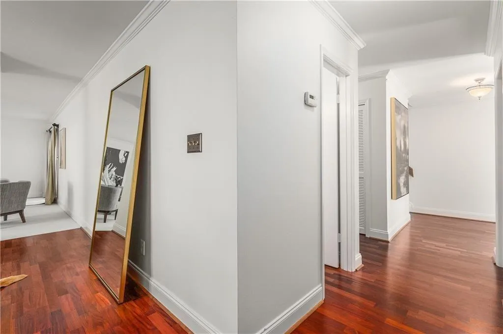 25 Forrest Place~ An alternate view of the Hallway