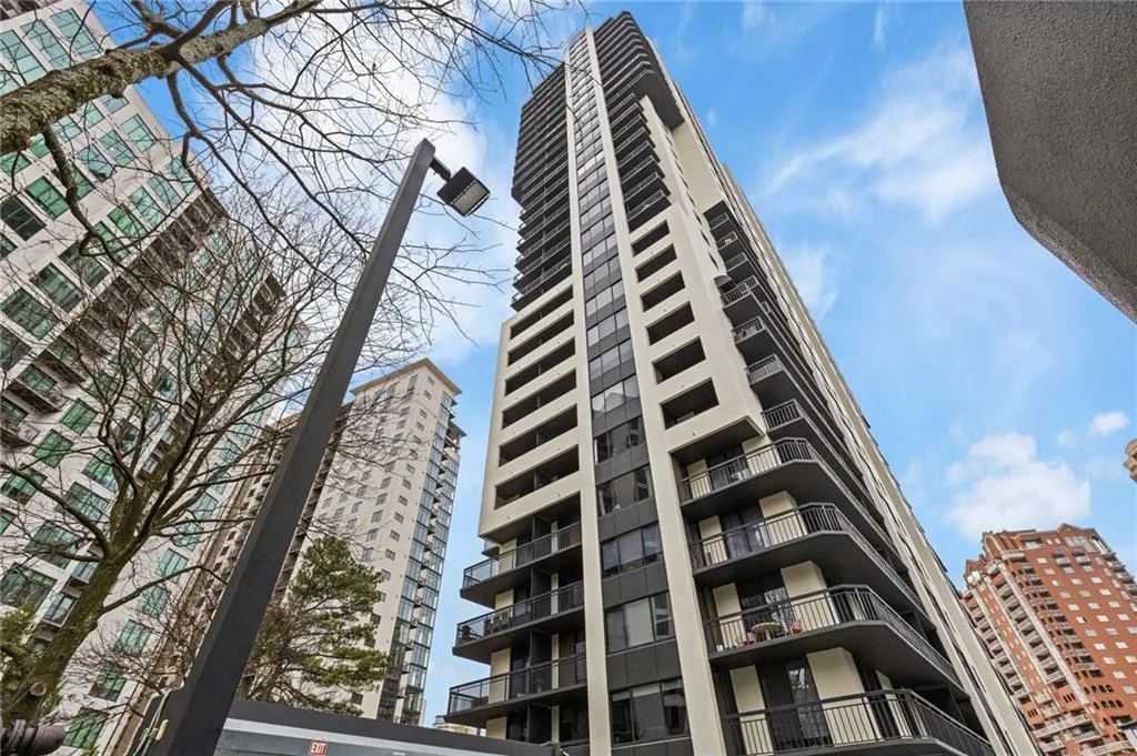 View of apartment building / complex with a view of city