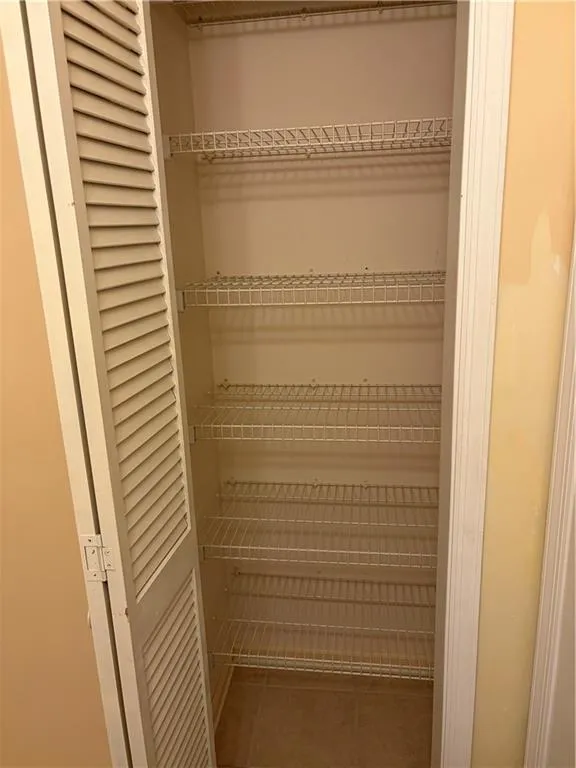 View of closet