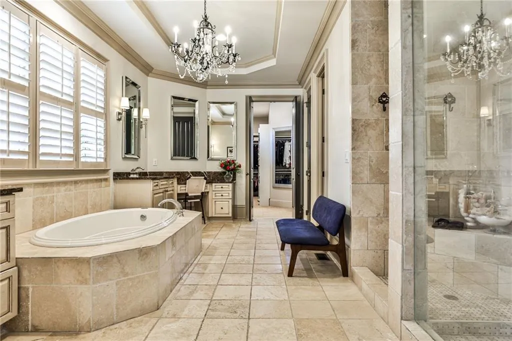 Primary bathroom Primary bathroom